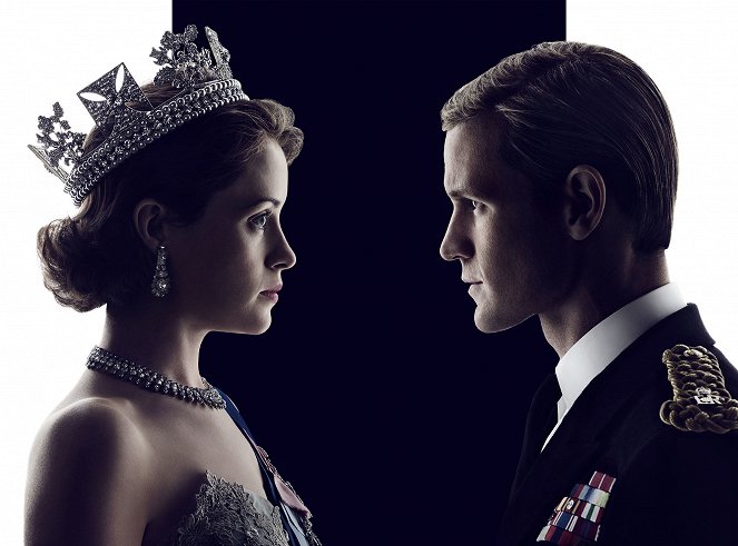 The Crown - Season 1 - Werbefoto - Claire Foy, Matt Smith