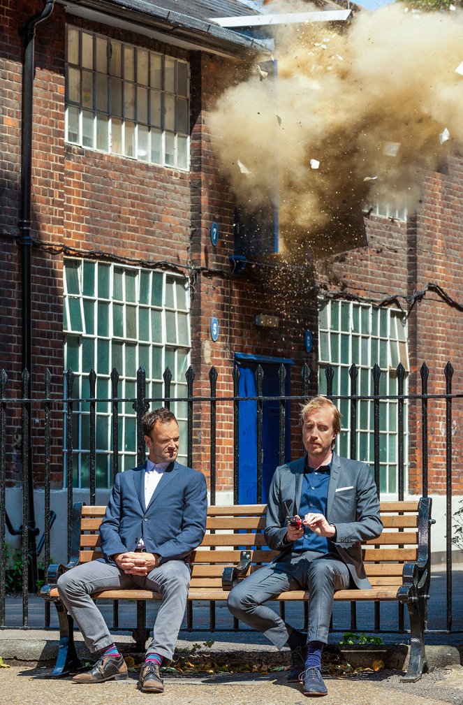 Elementary - Die Fälle des Sherlock Holmes - London - Filmfotos - Jonny Lee Miller, Rhys Ifans