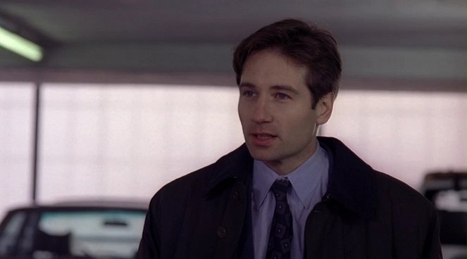 The X-Files - Fire - Van film - David Duchovny