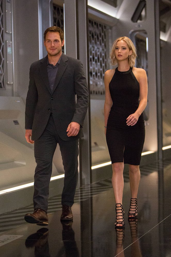 Pasažieri - Z filmu - Chris Pratt, Jennifer Lawrence