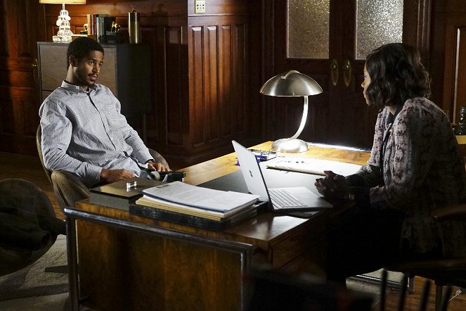 How to Get Away with Murder - Season 3 - No More Blood - Photos - Alfred Enoch, Viola Davis