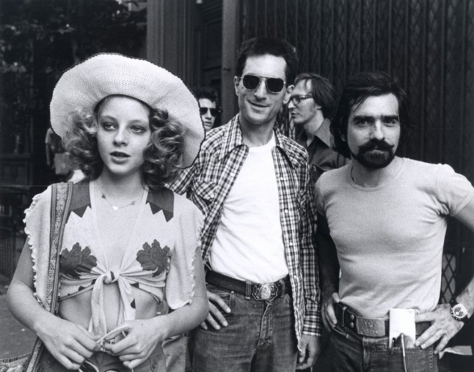 Taksikuski - Kuvat kuvauksista - Jodie Foster, Robert De Niro, Martin Scorsese