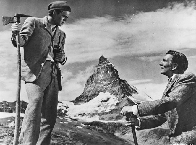 Third Man on the Mountain - Do filme - James MacArthur, Michael Rennie