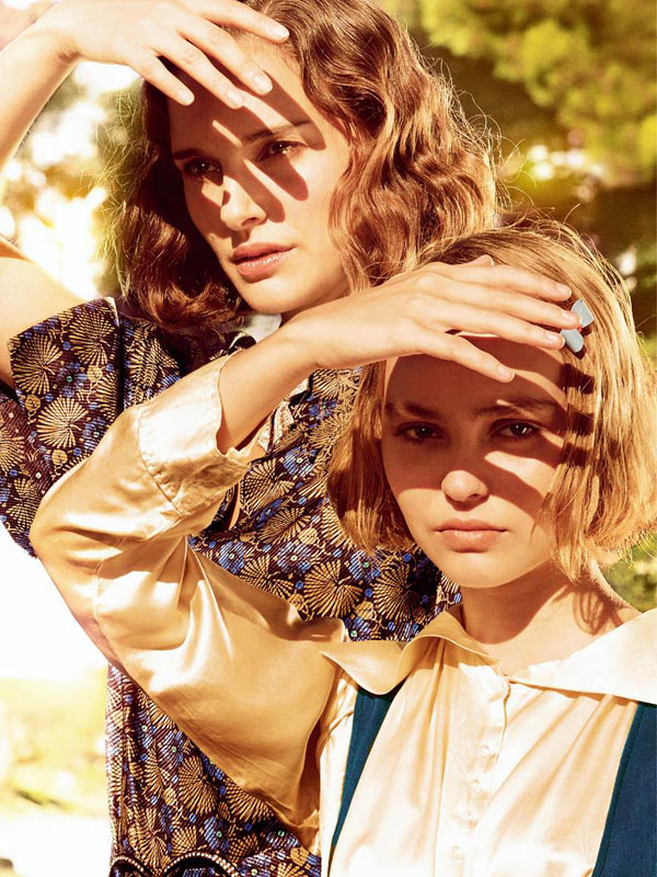 Das Geheimnis der zwei Schwestern - Werbefoto - Natalie Portman, Lily-Rose Depp