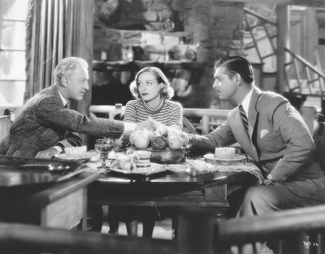 Žena v poutech - Z filmu - Otto Kruger, Joan Crawford, Clark Gable