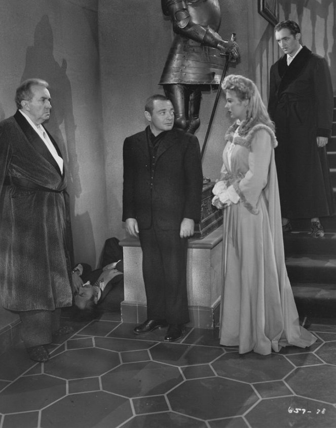 The Beast with Five Fingers - Filmfotók - Charles Dingle, Peter Lorre, Andrea King, John Alvin