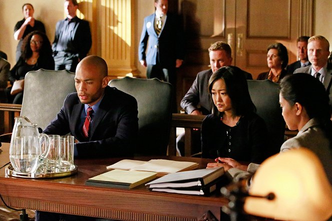 How to Get Away with Murder - It's Time to Move On - Photos - Kendrick Sampson, Amy Okuda