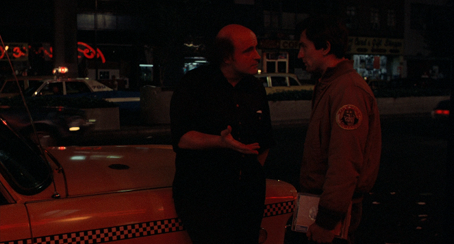 Taksówkarz - Z filmu - Peter Boyle, Robert De Niro