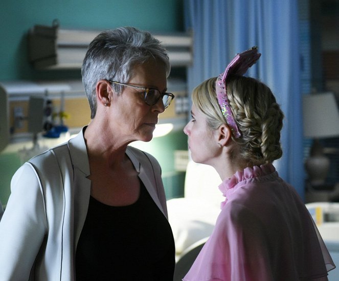 Scream Queens – Gyilkos történet - Véradás - Filmfotók - Jamie Lee Curtis, Emma Roberts