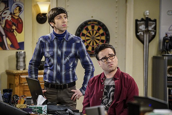 The Big Bang Theory - The Military Miniaturization - Van film - Simon Helberg, Johnny Galecki