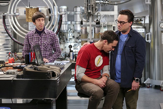 The Big Bang Theory - Season 10 - The Dependence Transcendence - Photos - Simon Helberg, Jim Parsons, Johnny Galecki