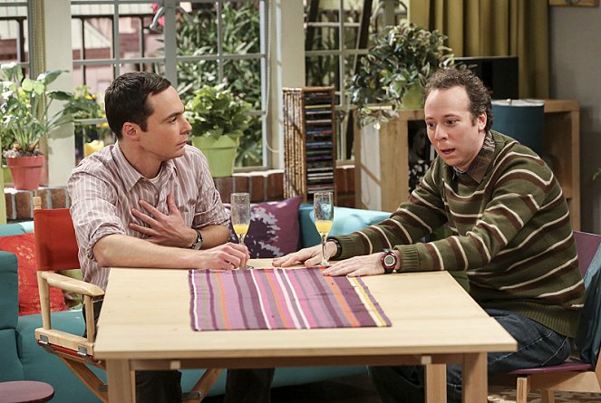 The Big Bang Theory - The Fetal Kick Catalyst - Van film - Jim Parsons, Kevin Sussman