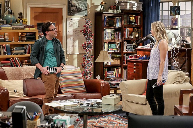 The Big Bang Theory - Kick it like Baby - Filmfotos - Johnny Galecki, Kaley Cuoco
