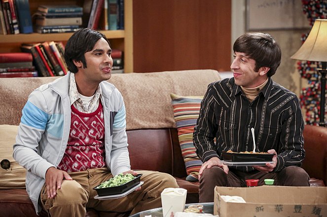 The Big Bang Theory - La incubación del cerebro en un bol - De la película - Kunal Nayyar, Simon Helberg