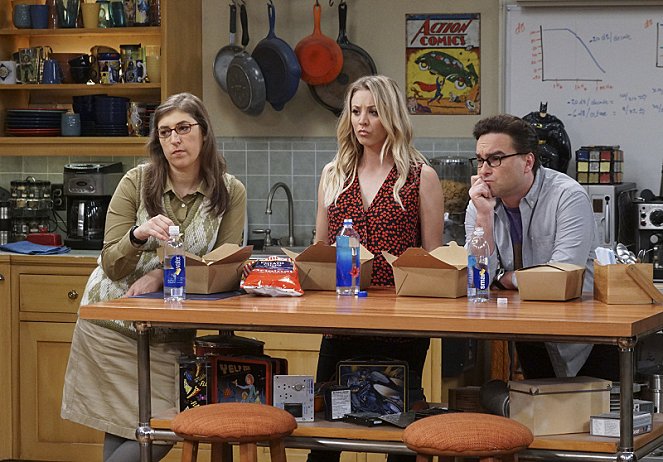 The Big Bang Theory - La elevación de la geología - De la película - Mayim Bialik, Kaley Cuoco, Johnny Galecki