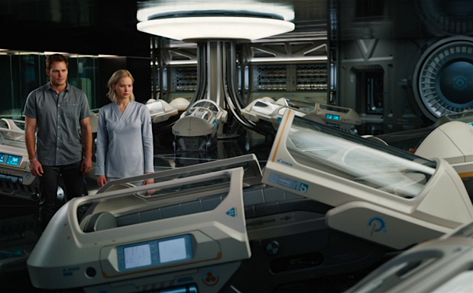 Passageiros - Do filme - Chris Pratt, Jennifer Lawrence