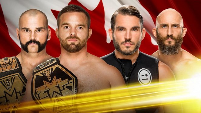 NXT TakeOver: Toronto - Werbefoto - David Harwood, Daniel Wheeler, Johnny Gargano, Tommaso Whitney
