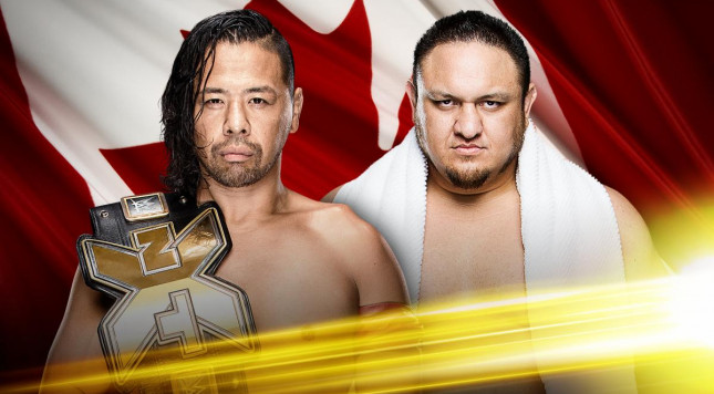 NXT TakeOver: Toronto - Werbefoto - Shinsuke Nakamura, Joe Seanoa