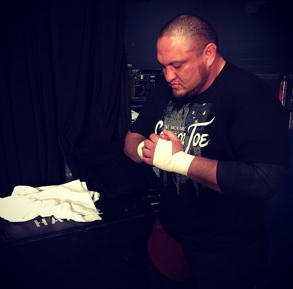NXT TakeOver: Toronto - Tournage - Joe Seanoa