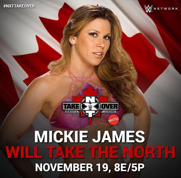 NXT TakeOver: Toronto - Promokuvat - Mickie James