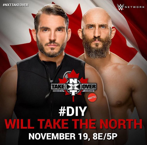 NXT TakeOver: Toronto - Promoción - Johnny Gargano, Tommaso Whitney