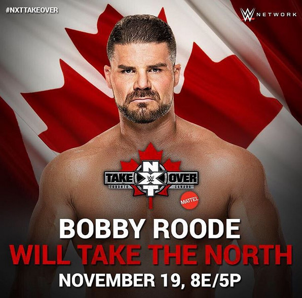 NXT TakeOver: Toronto - Werbefoto - Robert Roode Jr.