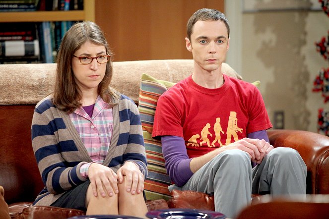 The Big Bang Theory - Paradoxe Psychologie - Filmfotos - Mayim Bialik, Jim Parsons