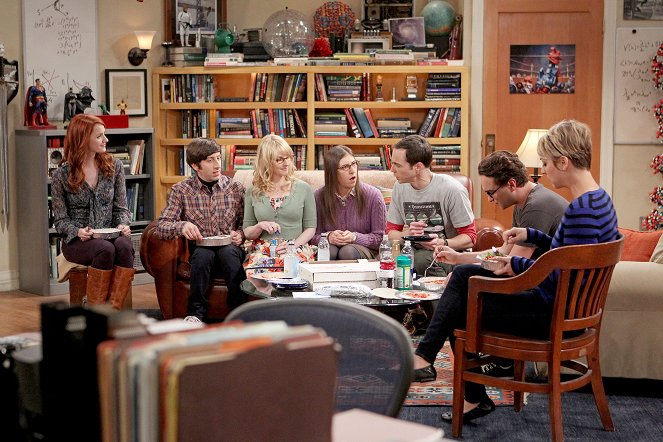 The Big Bang Theory - The Hook-up Reverberation - Photos - Laura Spencer, Simon Helberg, Melissa Rauch, Mayim Bialik, Jim Parsons, Johnny Galecki, Kaley Cuoco