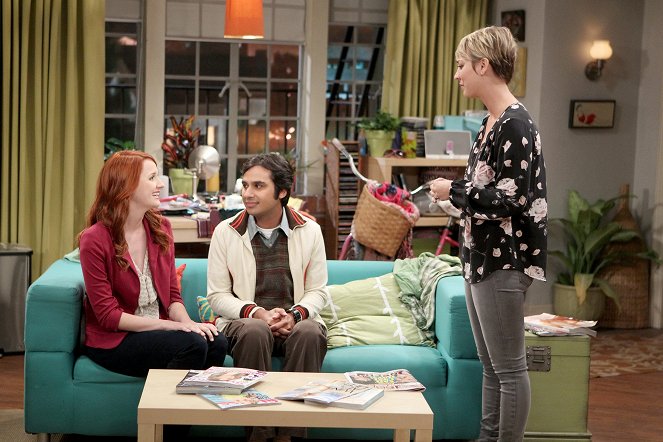 The Big Bang Theory - La reverberación del enrollamiento - De la película - Laura Spencer, Kunal Nayyar, Kaley Cuoco