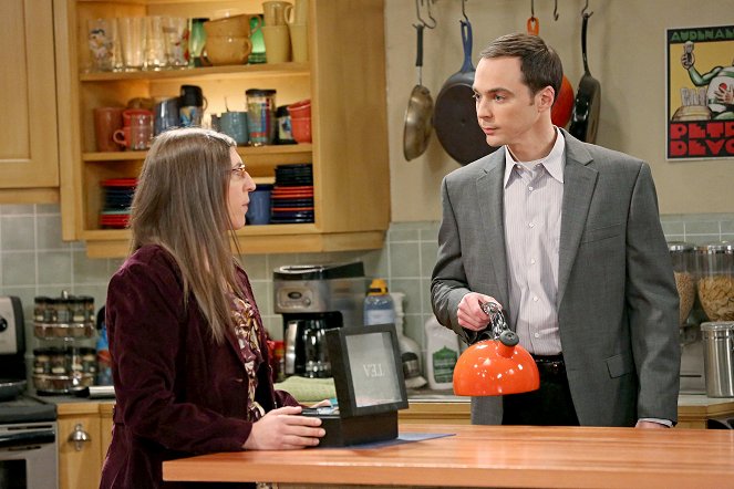 The Big Bang Theory - Season 8 - The First Pitch Insufficiency - Photos - Mayim Bialik, Jim Parsons