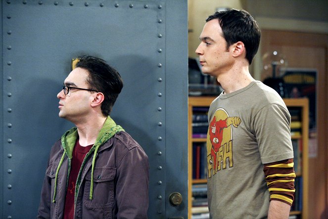 The Big Bang Theory - Pilot - Photos - Johnny Galecki, Jim Parsons