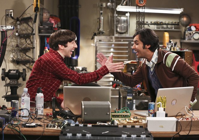 The Big Bang Theory - The Convergence Convergence - Photos - Simon Helberg, Kunal Nayyar