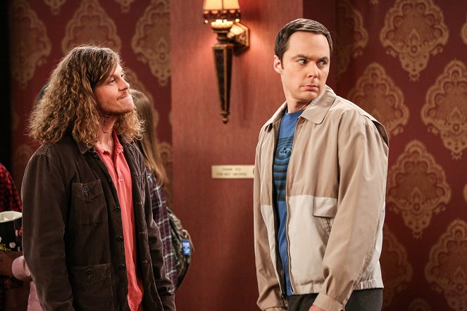The Big Bang Theory - The Line Substitution Solution - Van film - Blake Anderson, Jim Parsons