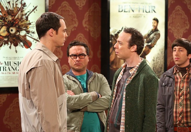 The Big Bang Theory - The Line Substitution Solution - Photos - Jim Parsons, Johnny Galecki, Kevin Sussman, Simon Helberg