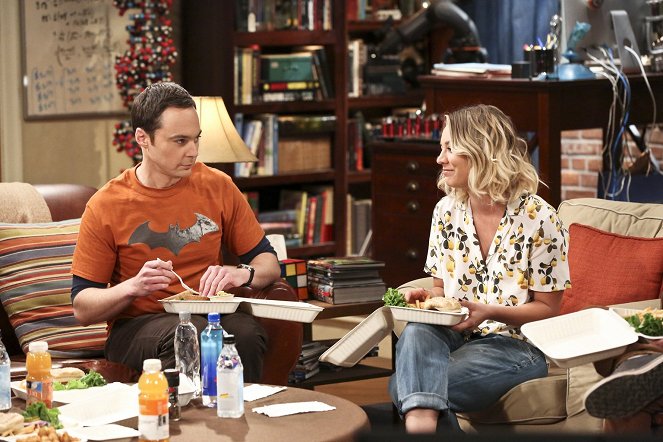 The Big Bang Theory - Freunde sind wie Toilettenpapier - Filmfotos - Jim Parsons, Kaley Cuoco