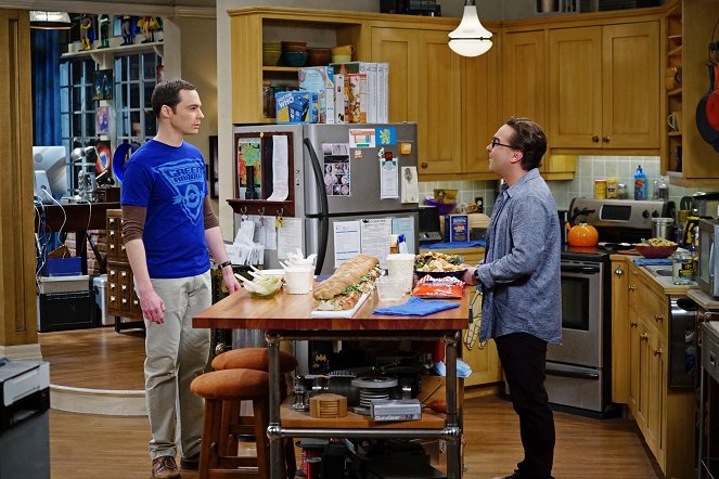 The Big Bang Theory - The Viewing Party Combustion - Van film - Jim Parsons, Johnny Galecki