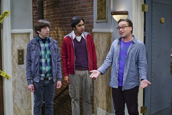 The Big Bang Theory - The Viewing Party Combustion - Photos - Simon Helberg, Kunal Nayyar, Johnny Galecki