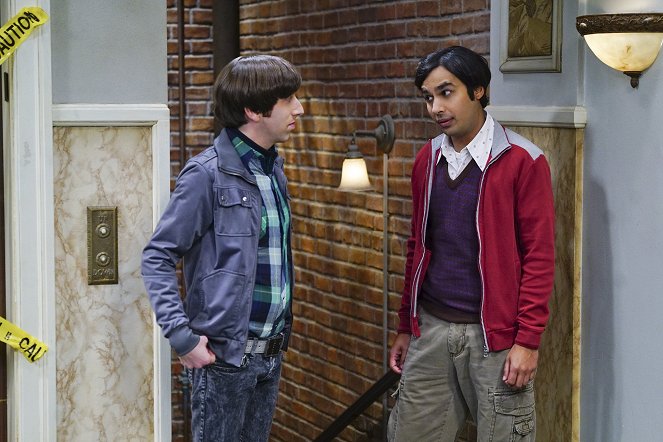 The Big Bang Theory - Season 9 - The Viewing Party Combustion - Photos - Simon Helberg, Kunal Nayyar
