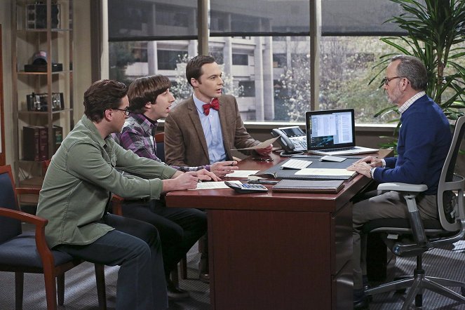 The Big Bang Theory - The Application Deterioration - Van film - Johnny Galecki, Simon Helberg, Jim Parsons, Jim Holmes
