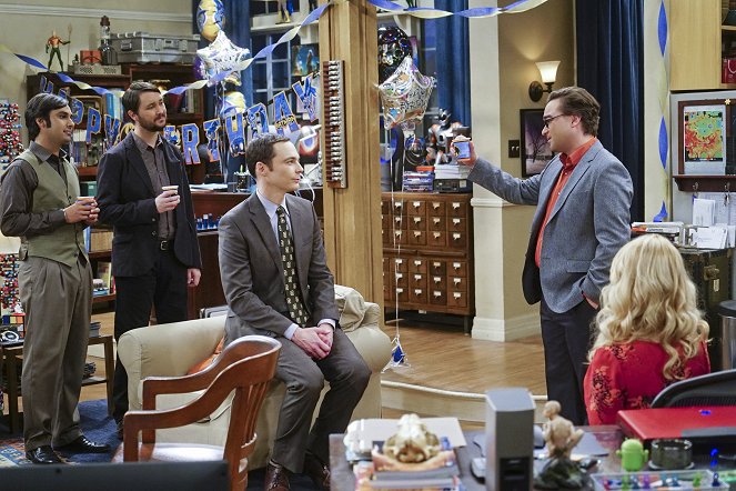 The Big Bang Theory - Lebe lang und in Frieden - Filmfotos - Kunal Nayyar, Wil Wheaton, Jim Parsons, Johnny Galecki