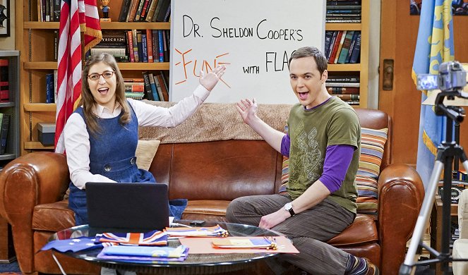 The Big Bang Theory - Tränen am Valentinstag - Filmfotos - Mayim Bialik, Jim Parsons