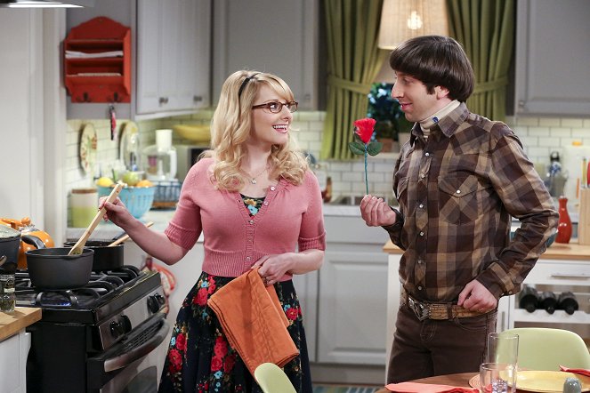 The Big Bang Theory - Season 9 - Der Besuch der alten Dame - Filmfotos - Melissa Rauch, Simon Helberg