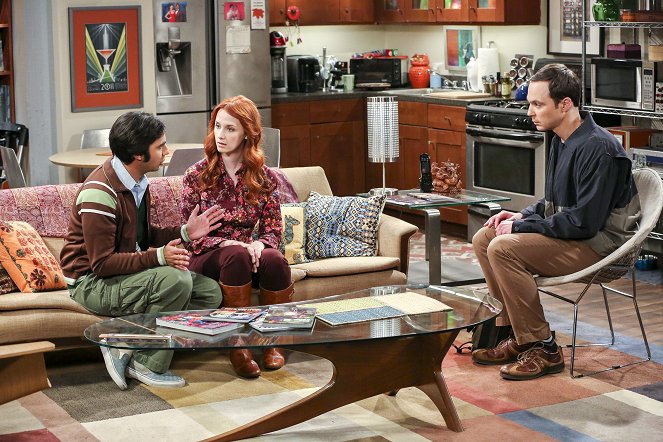 The Big Bang Theory - The Empathy Optimization - Photos - Kunal Nayyar, Laura Spencer, Jim Parsons