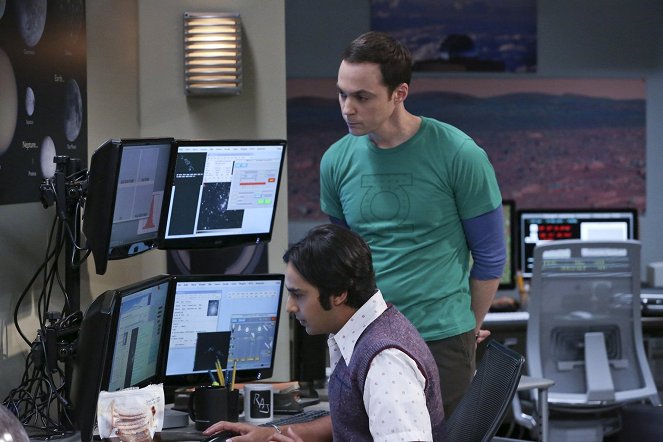 The Big Bang Theory - Der romantische Asteroid - Filmfotos - Kunal Nayyar, Jim Parsons