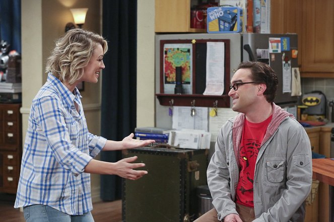 The Big Bang Theory - The Sales Call Sublimation - Van film - Kaley Cuoco, Johnny Galecki