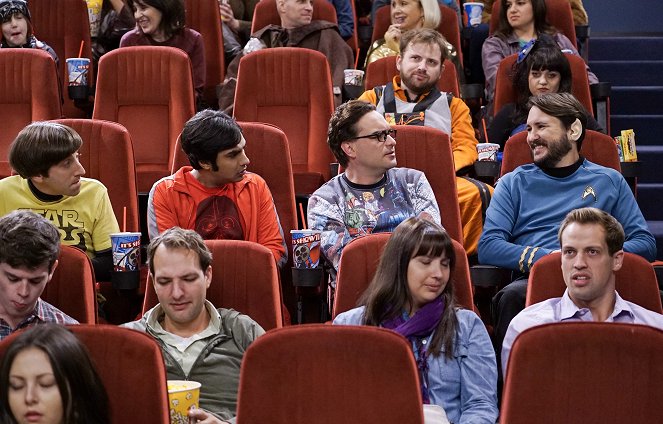 The Big Bang Theory - The Opening Night Excitation - Do filme - Simon Helberg, Kunal Nayyar, Johnny Galecki, Wil Wheaton