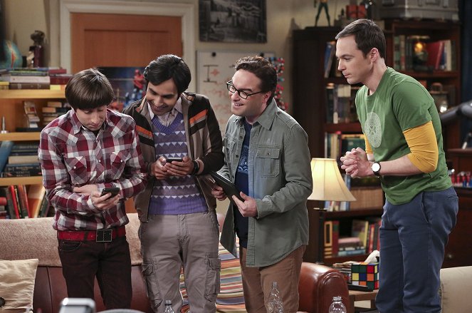 The Big Bang Theory - Premierenfieber - Filmfotos - Simon Helberg, Kunal Nayyar, Johnny Galecki, Jim Parsons