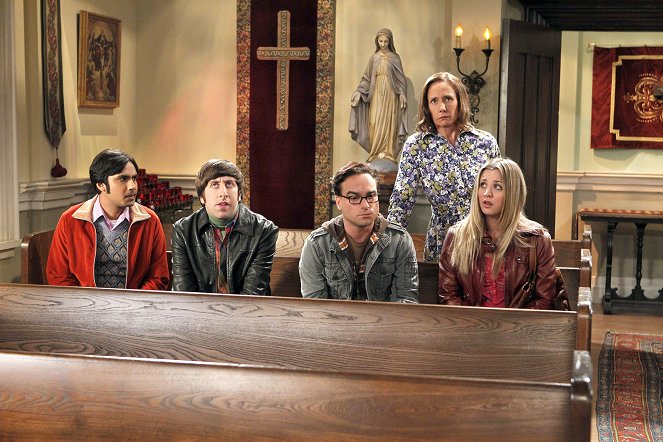 The Big Bang Theory - The Rhinitis Revelation - Van film - Kunal Nayyar, Simon Helberg, Johnny Galecki, Laurie Metcalf, Kaley Cuoco