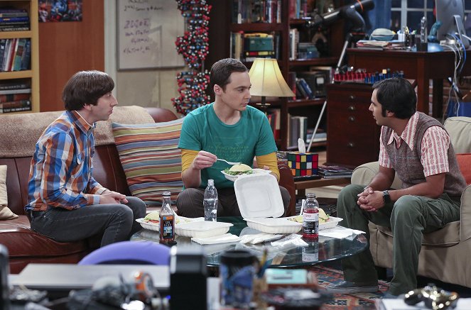 The Big Bang Theory - Season 9 - The Mystery Date Observation - Photos - Simon Helberg, Jim Parsons, Kunal Nayyar