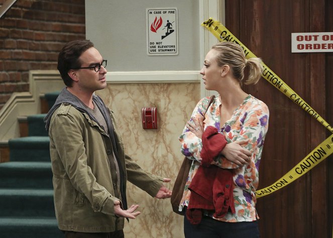 The Big Bang Theory - Season 9 - The Mystery Date Observation - Photos - Johnny Galecki, Kaley Cuoco